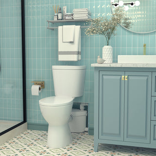 SNFLEX 19" Tall Macerating Toilet | 750W Upflush Toilet
