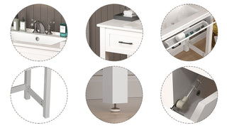 simple project 36 inch ada bathroom vanity details