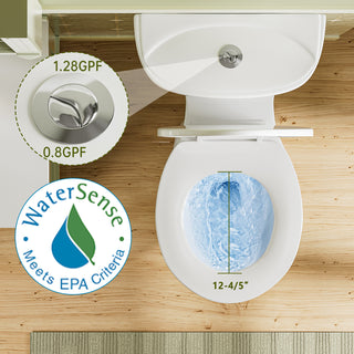 simple project round bowl toilet