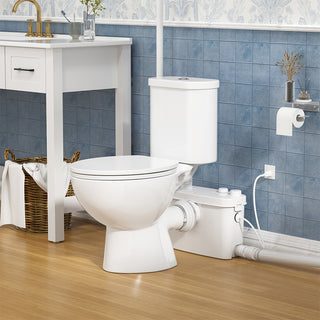 SNFLEX Two-Piece Macerating Toilet | 500W Upflush Toilet