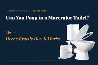Can You Poop in a Macerator Toilet? Yes — Here's Exactly How It Works