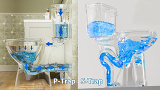 Pros and Cons of S-Trap vs P-Trap Toilets