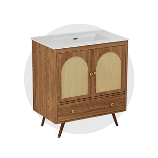 Rattan Bathroom Vanities