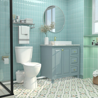 SNFLEX 19" Tall Macerating Toilet | 750W Upflush Toilet