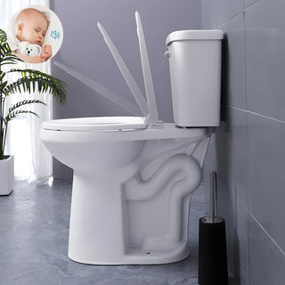 ELEMAZ 21" Extra Tall Toilet | 5" Higher Seat