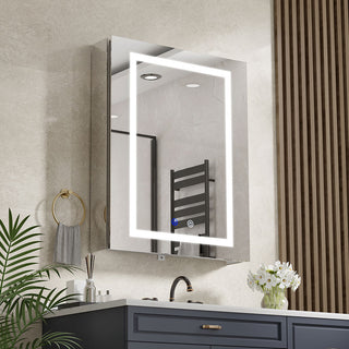 VEWRA 24 x 30" Lighted Medicine Cabinet | Right-Hinged