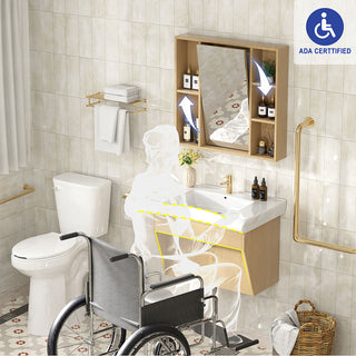 Sigsoul 30 inch Floating Bathroom Vanity | ADA Compliant
