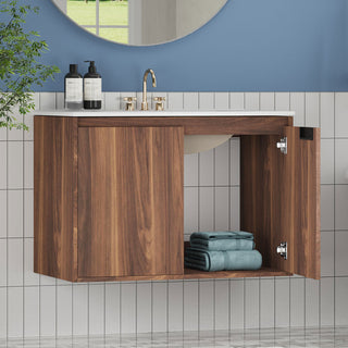 Sigsoul 30 inch Floating Wood Bathroom Vanity