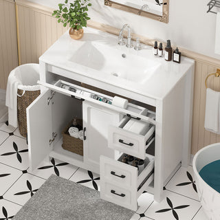 bathroom vanity with ample storage