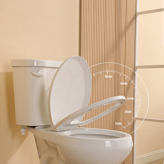 Simple Project ELEMAZ 21" Extra Tall Toilet | 5" Higher Seat | Round Bowl-soft-close