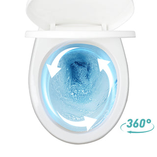 Simple Project ELEMAZ 21" Extra Tall Toilet | 5" Higher Seat | Round Bowl