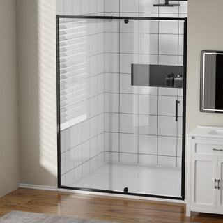 Simple Project Pivot Glass Shower Door for bathroom 