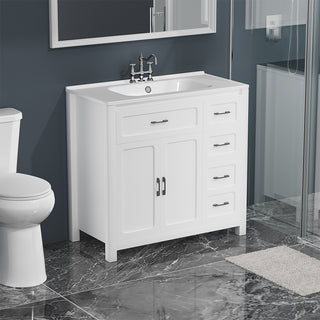 single sink bathroom vanity