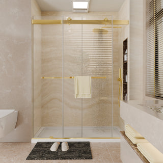 CALYZ Frameless Shower Door | Bypass Sliding 56-60"W x 75"H