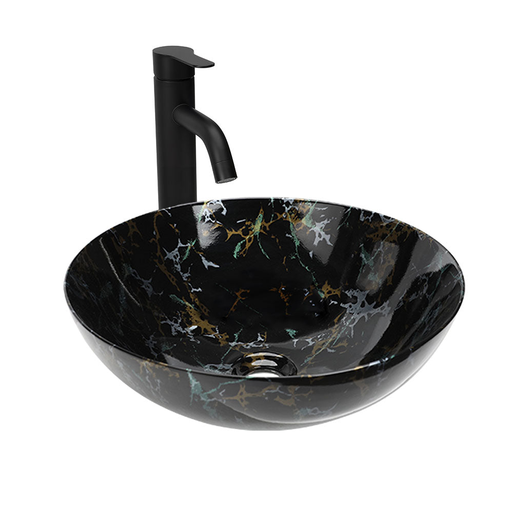 Sigsyl 24 inch Vessel Sink Vanity | with Faucet & Pop-up Drain