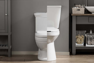 comfort height toilet vs. standard height toilet