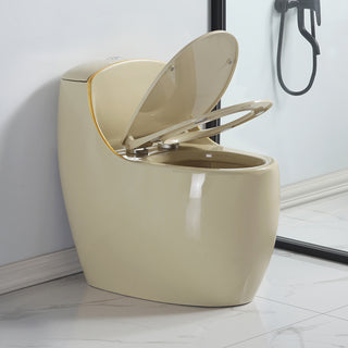 OVRUS Egg-Shaped Toilet | One Piece Compact Khaki