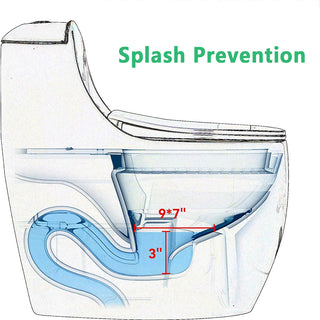 OVRUS Egg-Shaped Toilet | One Piece Compact Green