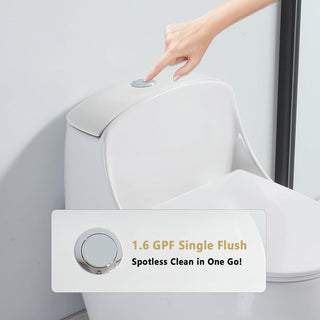 OVRUS Egg-Shaped Toilet | One Piece Compact Khaki