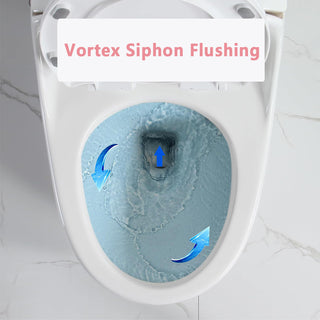 OVRUS Egg-Shaped Toilet | One Piece Compact Pink