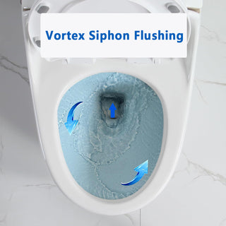 OVRUS Egg-Shaped Toilet | One Piece Compact Gray