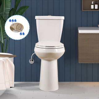 ELEMAZ 21-Inch Extra Tall Toilet for Seniors & Tall Adults