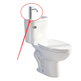 Toilet with Sink on Top | Replacement Faucet & Faucet Supply Line
