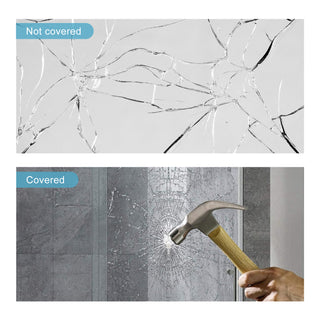 ANSI-certified glass shower door