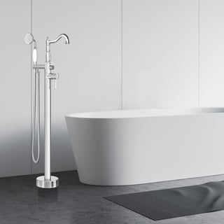 SpaSyra Free Standing Faucet for Tub with Hand Shower