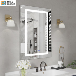 VEWRA 20 x 30" Lighted Medicine Cabinet | Left-Hinged