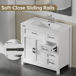 bathroom vanity with sink