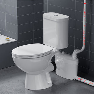 SNFLEX Macerator Pump for Two Piece Upflush Toilet | 600W & 750W