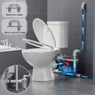 SNFLEX Two-Piece Macerating Toilet