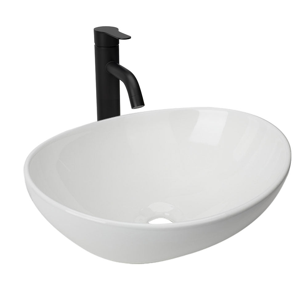 Sigsyl 24 inch Vessel Sink Vanity | with Faucet & Pop-up Drain